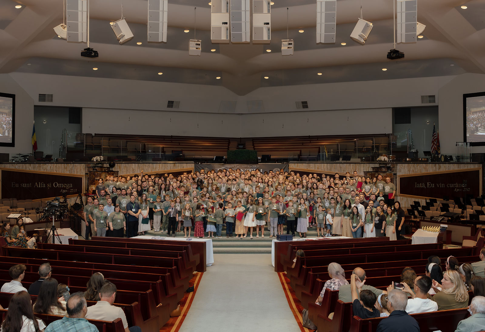 Contestants gathered on stage at the 2026 National Phase