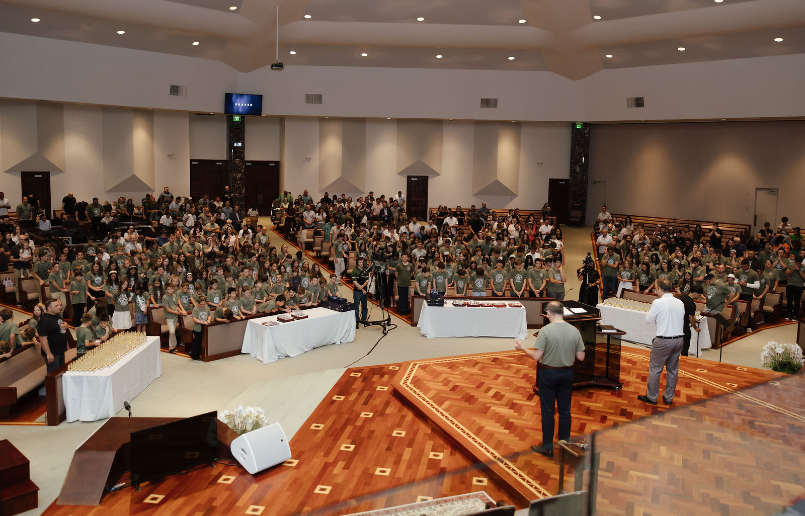 Young contestants standing together at the 2026 National Phase